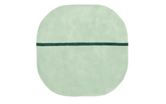 Normann Copenhagen Alfombra Oona 140x140cm menta Normann Copenhagen Alfombra Oona 140x140cm menta