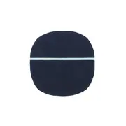 Normann Copenhagen Oona rug 140x140cm blue