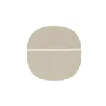 Normann Copenhagen Oona vloerkleed 140x140cm sand Normann Copenhagen Oona vloerkleed 140x140cm sand