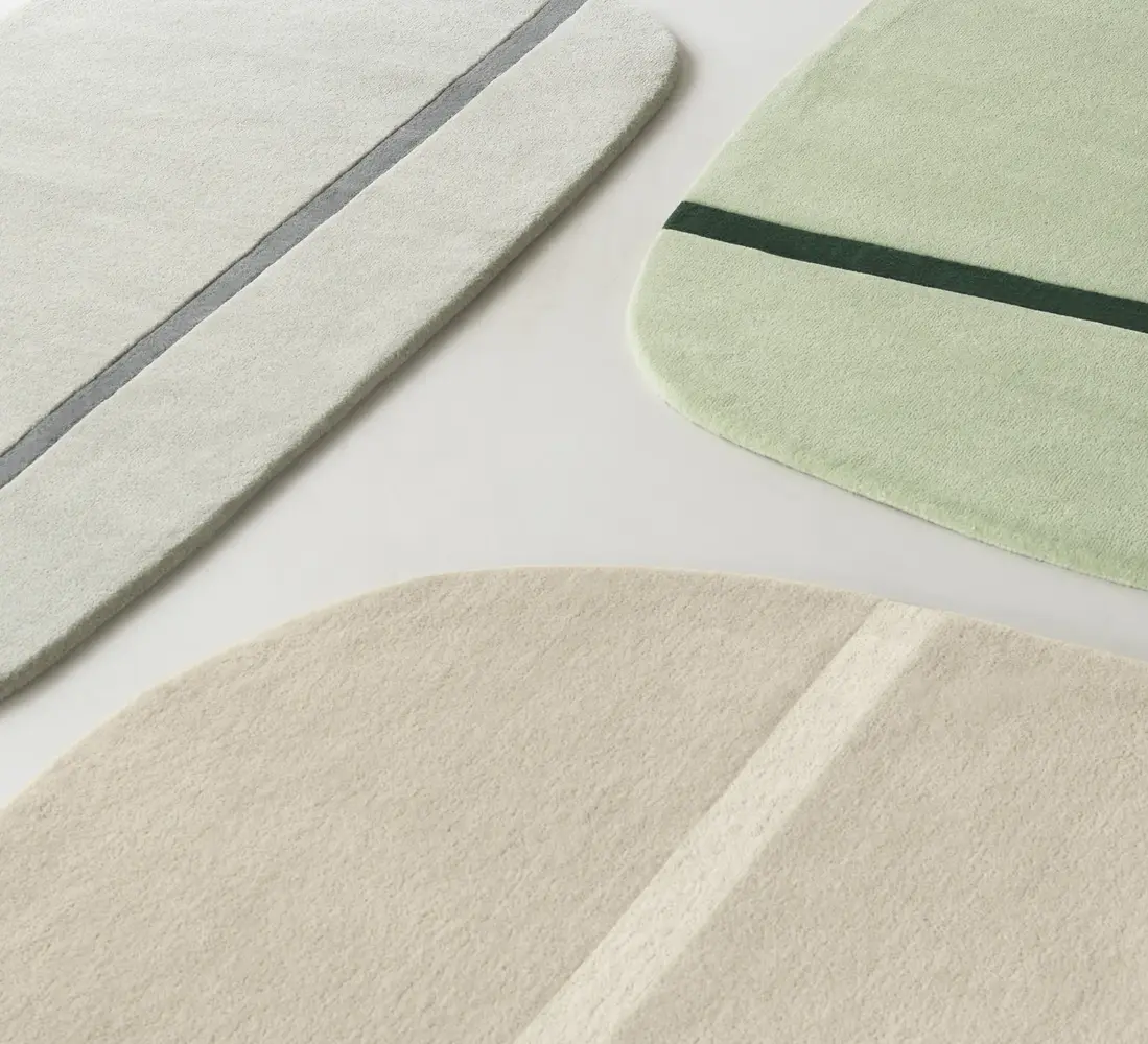 Normann Copenhagen Tapis Oona 140x140cm sable Normann Copenhagen Tapis Oona 140x140cm sable