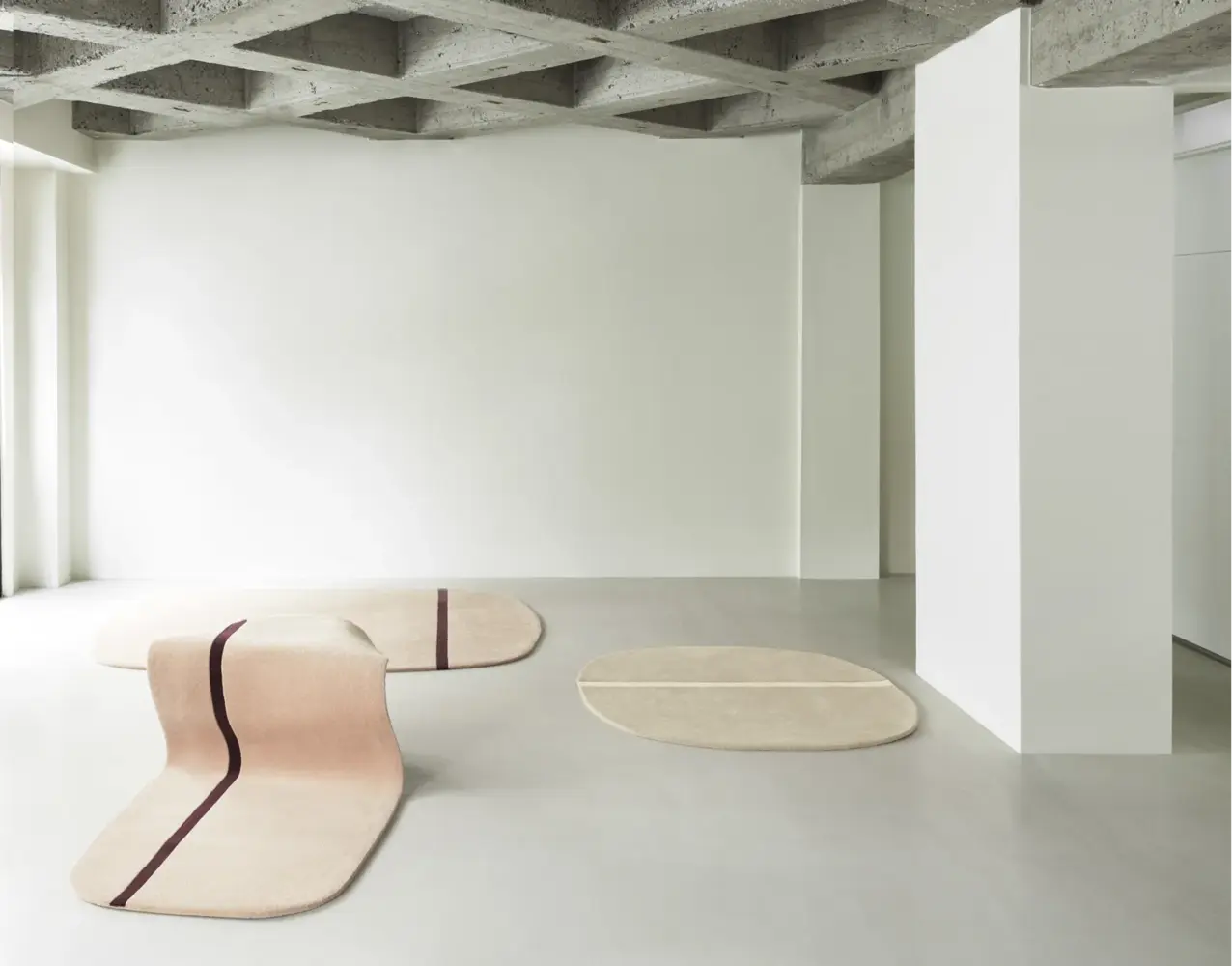 Normann Copenhagen Oona teppe 140x140cm sand Normann Copenhagen Oona teppe 140x140cm sand