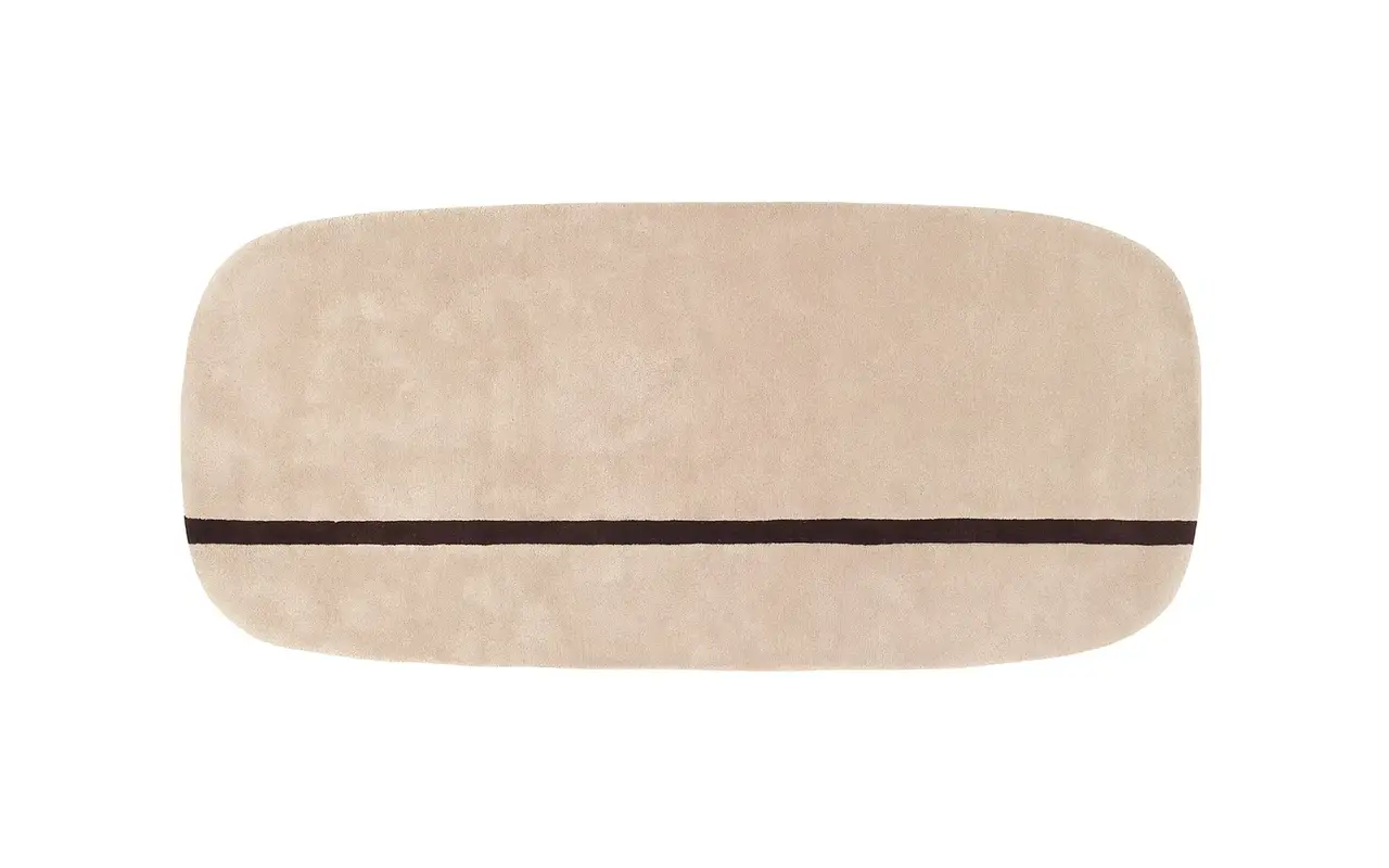 Normann Copenhagen Tapis Oona 90x200cm rose Normann Copenhagen Tapis Oona 90x200cm rose