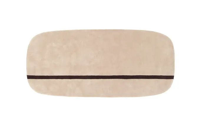 Normann Copenhagen Oona teppe 90x200cm rosa Normann Copenhagen Oona teppe 90x200cm rosa