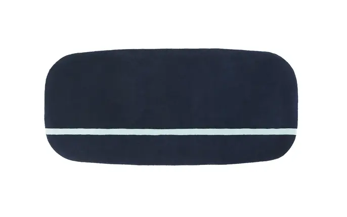 Normann Copenhagen Oona vloerkleed 90x200cm blue Normann Copenhagen Oona vloerkleed 90x200cm blue