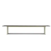 Normann Copenhagen Beistelltischplatte 100x420cm creme/dunkelbraun Normann Copenhagen Beistelltischplatte 100x420cm creme/dunkelbraun
