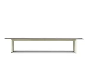 Normann Copenhagen Panel tafel 100x420cm cream/dark brown Normann Copenhagen Panel tafel 100x420cm cream/dark brown