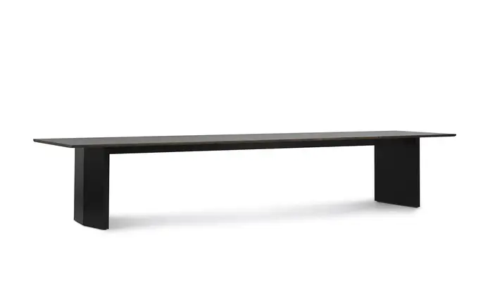 Normann Copenhagen Panel tafel 100x420cm black/dark brown Normann Copenhagen Panel tafel 100x420cm black/dark brown
