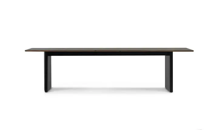 Normann Copenhagen Beistelltischplatte 90x300cm schwarz/dunkelbraun Normann Copenhagen Beistelltischplatte 90x300cm schwarz/dunkelbraun