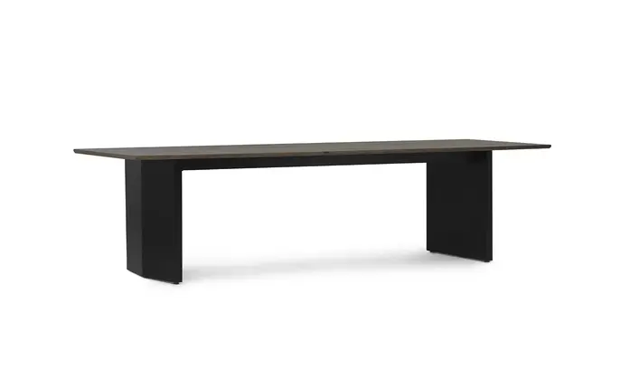Normann Copenhagen Mesa de panel de 90x300cm, color negro/marrón oscuro. Normann Copenhagen Mesa de panel de 90x300cm, color negro/marrón oscuro.