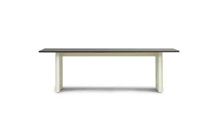 Normann Copenhagen Panel tafel 90x250cm cream/dark brown Normann Copenhagen Panel tafel 90x250cm cream/dark brown