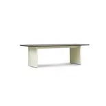 Normann Copenhagen Panelbord 90x250cm creme/mørkebrun Normann Copenhagen Panelbord 90x250cm creme/mørkebrun