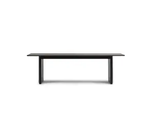 Normann Copenhagen Tavolo a pannelli 90x250 cm nero/marrone scuro Normann Copenhagen Tavolo a pannelli 90x250 cm nero/marrone scuro