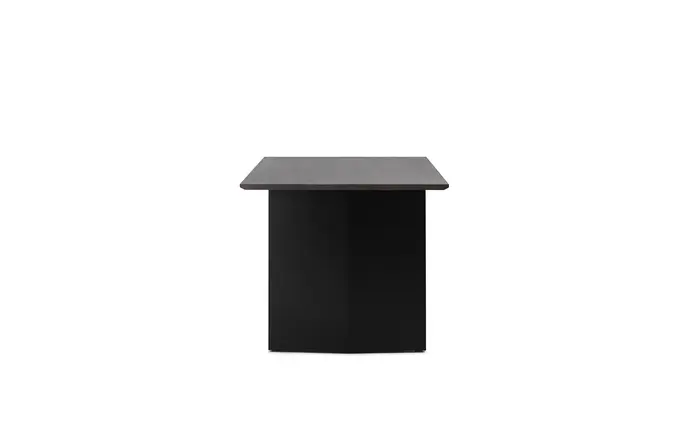 Normann Copenhagen Tavolo a pannelli 90x250 cm nero/marrone scuro Normann Copenhagen Tavolo a pannelli 90x250 cm nero/marrone scuro