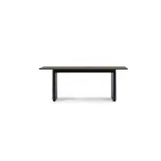 Normann Copenhagen Panel table 90x200cm black/dark brown Normann Copenhagen Panel table 90x200cm black/dark brown