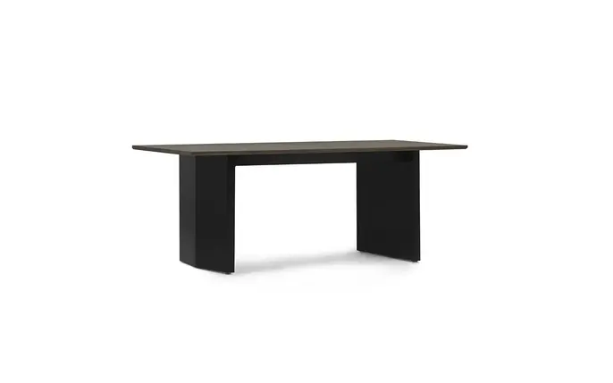 Normann Copenhagen Panelbord 90x200cm svart/mörkbrunt Normann Copenhagen Panelbord 90x200cm svart/mörkbrunt