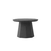 Normann Copenhagen Mesita auxiliar grande de pino gris oscuro Normann Copenhagen Mesita auxiliar grande de pino gris oscuro