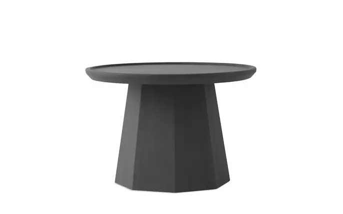 Normann Copenhagen Pine side table large dark grey Normann Copenhagen Pine side table large dark grey