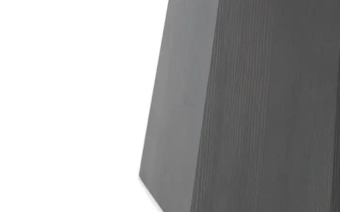 Normann Copenhagen Tavolino laterale in pino, piccolo, grigio scuro Normann Copenhagen Tavolino laterale in pino, piccolo, grigio scuro