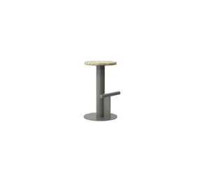 Normann Copenhagen Sgabello da bar Pole 65 cm pino/grigio Normann Copenhagen Sgabello da bar Pole 65 cm pino/grigio