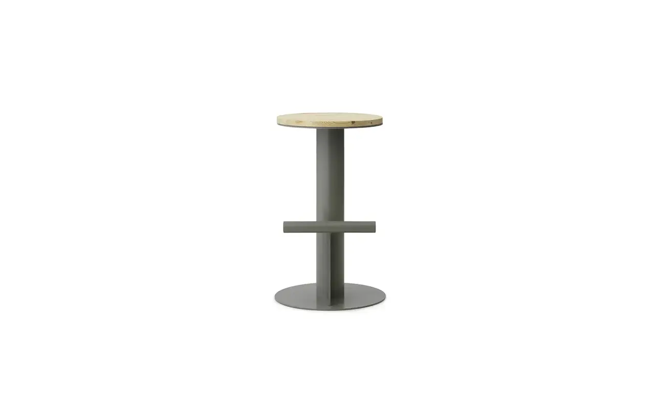 Normann Copenhagen Pole barkruk 65cm pine/grey Normann Copenhagen Pole barkruk 65cm pine/grey