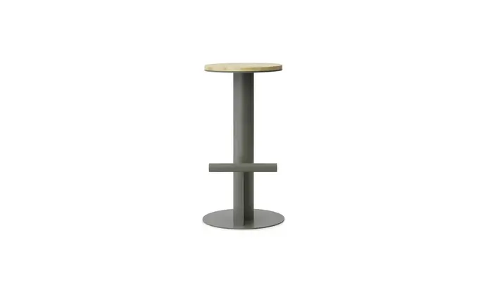 Normann Copenhagen Pole barkruk 75cm pine/grey Normann Copenhagen Pole barkruk 75cm pine/grey