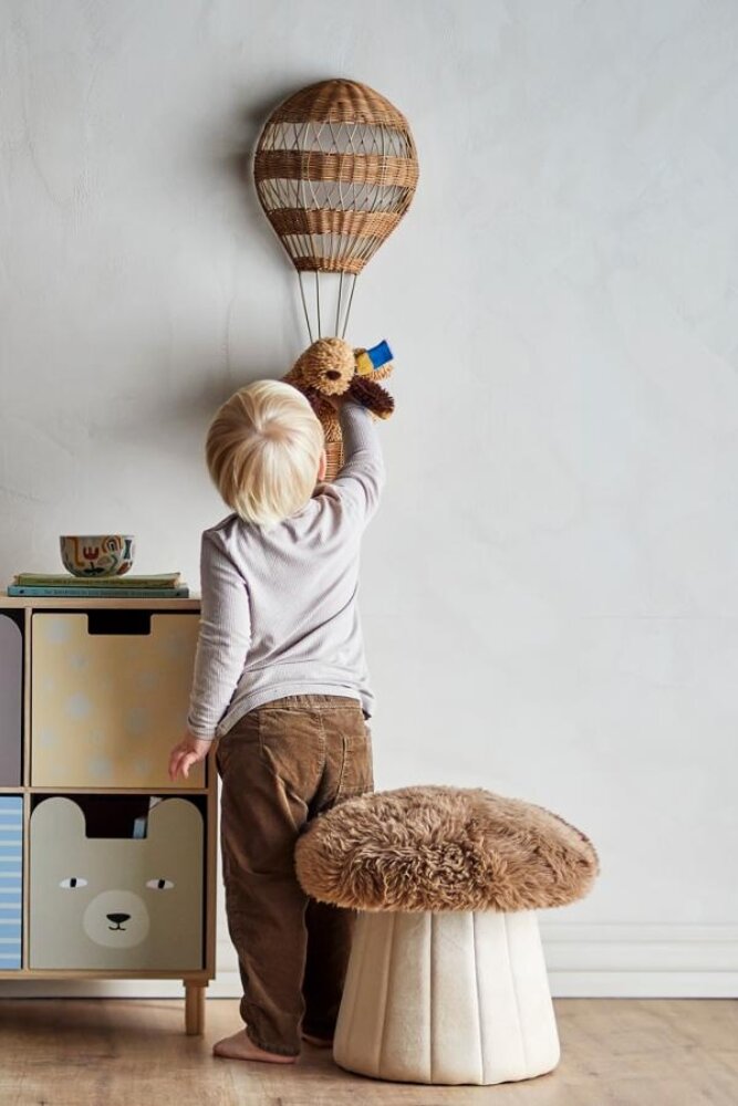 Bloomingville Mini Bertil Pouf Multi