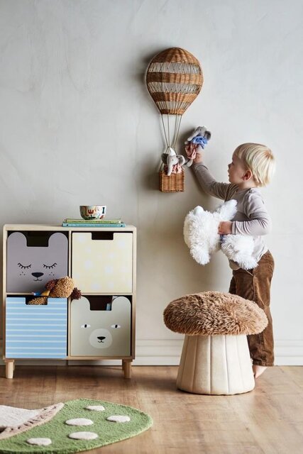 Bloomingville Mini Puf Bertil multi