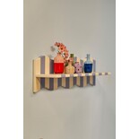 Bloomingville Bubbi wandplank blauw Bloomingville Bubbi wandplank blauw