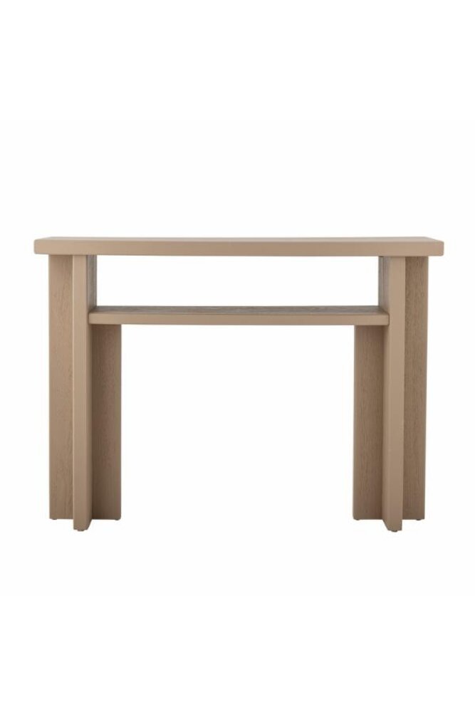 Bloomingville Tavolino consolle Cupa in legno naturale Bloomingville Tavolino consolle Cupa in legno naturale