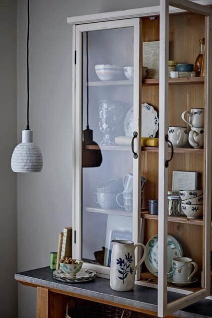 Bloomingville Hazem skåp vitt 81x122cm Bloomingville Hazem skåp vitt 81x122cm