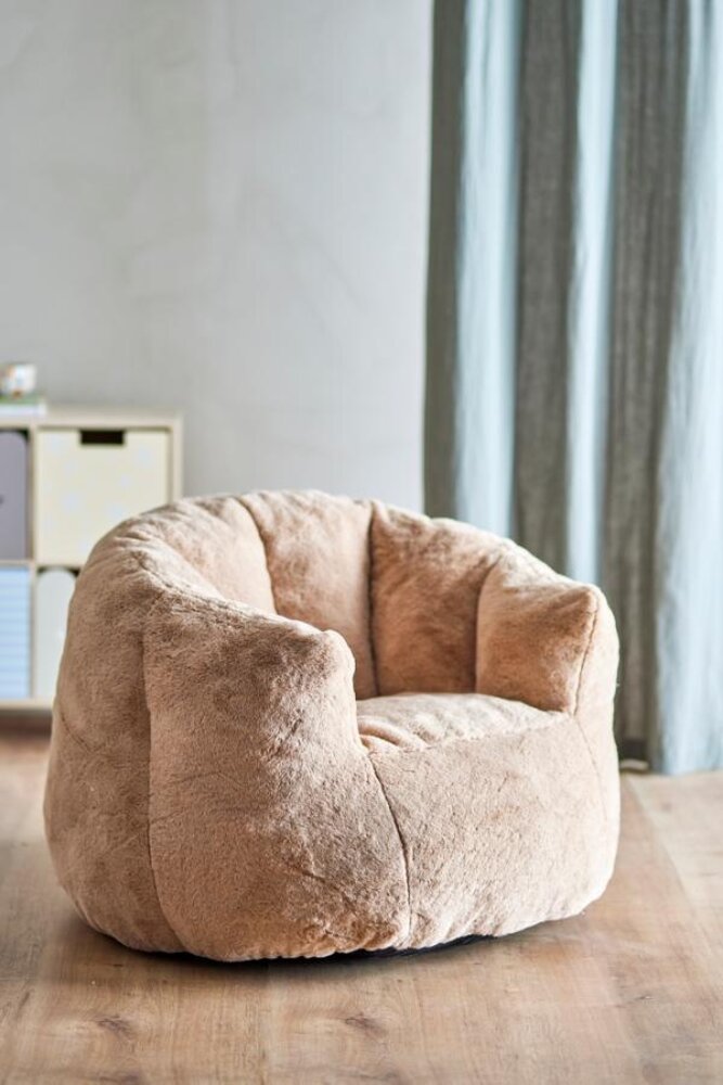 Bloomingville Mini Kari loungestoel bruin