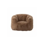 Bloomingville Mini Kari lounge chair brown