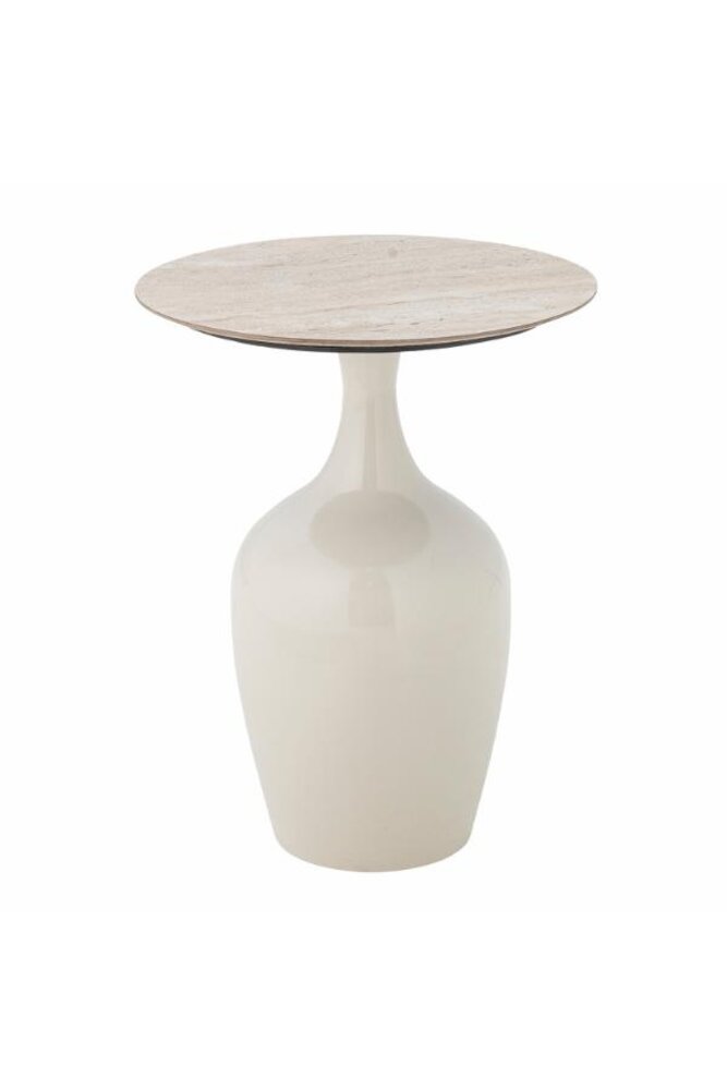 Bloomingville Lecco side table beige Bloomingville Lecco side table beige
