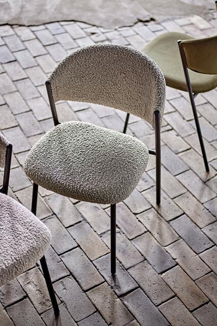 Bloomingville Marlo stoel grijs Bloomingville Marlo stoel grijs