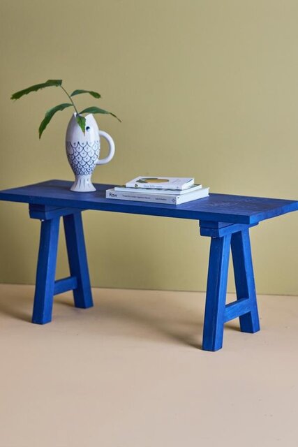 Bloomingville Porir Bank blau