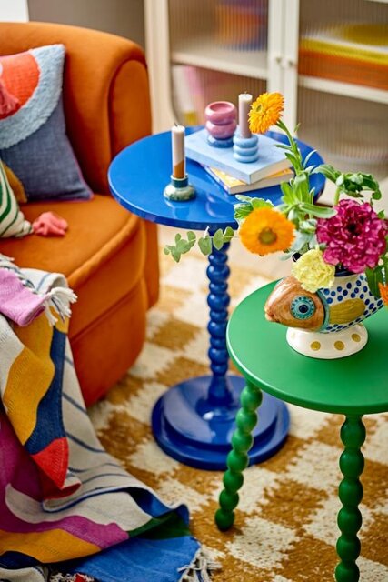 Bloomingville Table d'appoint Salino verte Bloomingville Table d'appoint Salino verte