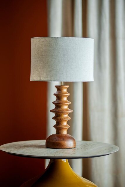 Bloomingville Lampe de table Elinora marron Bloomingville Lampe de table Elinora marron