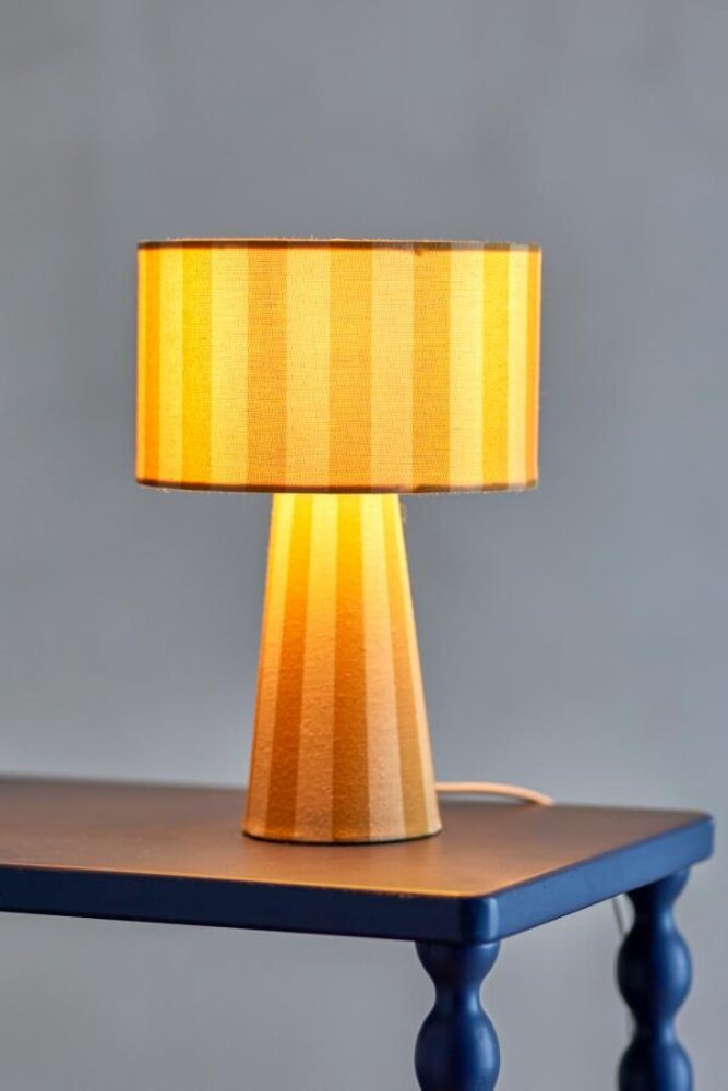 Bloomingville Lampe de table Emmie jaune Bloomingville Lampe de table Emmie jaune