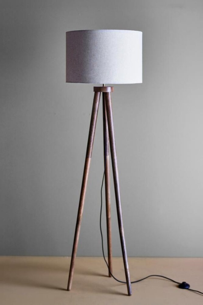 Bloomingville Lampada da terra Etienne marrone Bloomingville Lampada da terra Etienne marrone