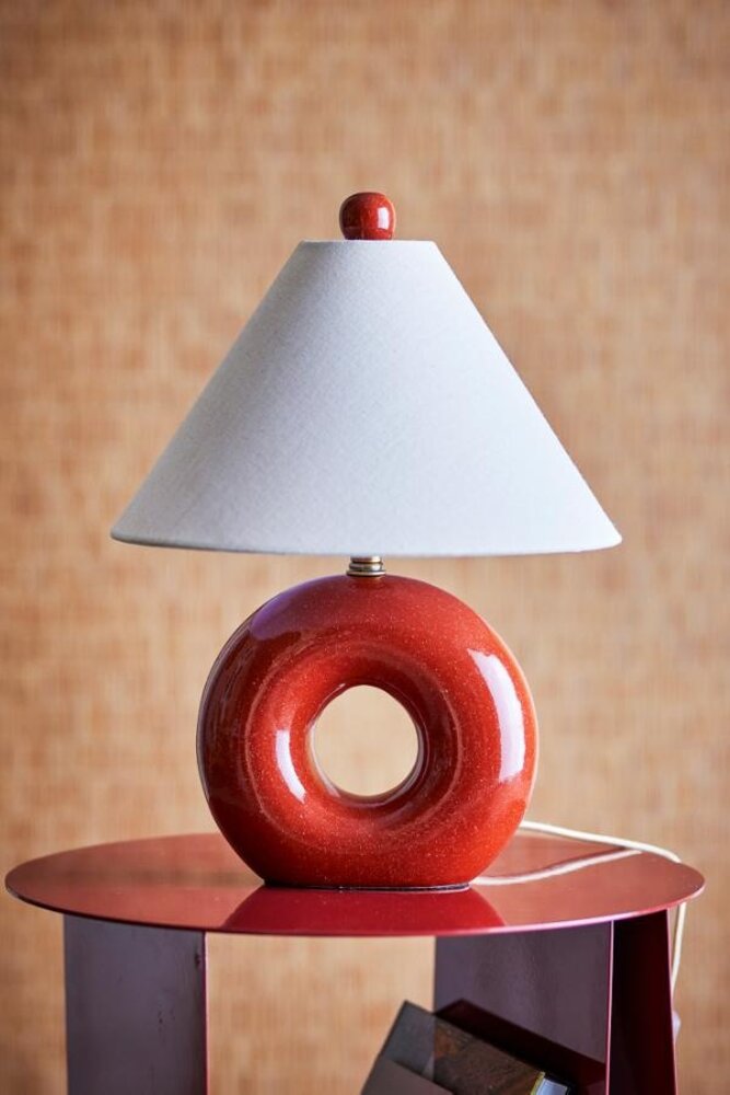 Bloomingville Panja tafellamp rood