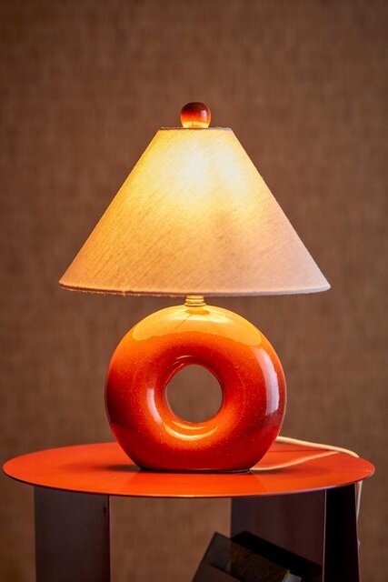 Bloomingville Panja table lamp red Bloomingville Panja table lamp red