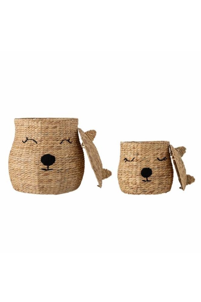 Bloomingville Mini Set di 2 cestini Berny Bloomingville Mini Set di 2 cestini Berny