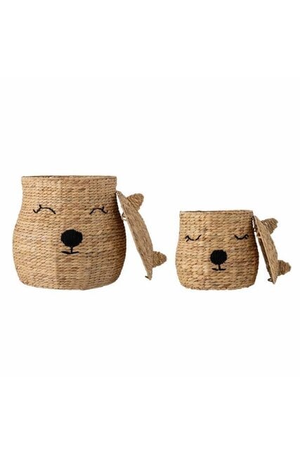 Bloomingville Mini Ensemble de 2 paniers Berny Bloomingville Mini Ensemble de 2 paniers Berny