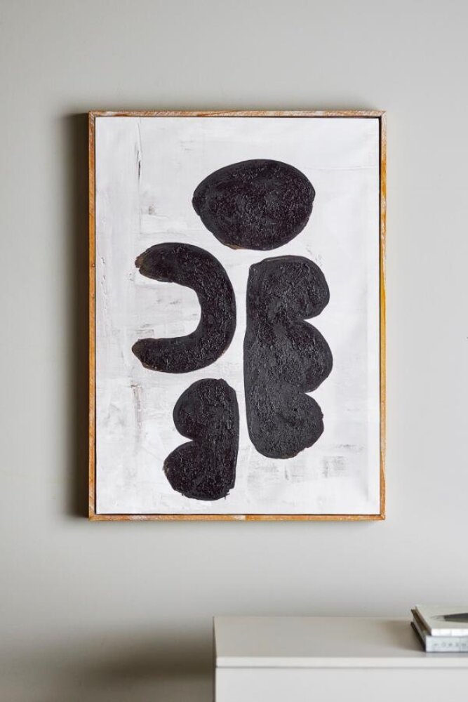 Bloomingville Comma illustratie met frame Bloomingville Comma illustratie met frame