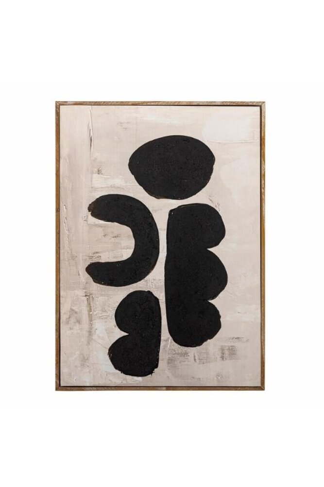 Bloomingville Comma illustratie met frame Bloomingville Comma illustratie met frame