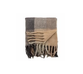 Bloomingville Hamisha throw grey/brown Bloomingville Hamisha throw grey/brown