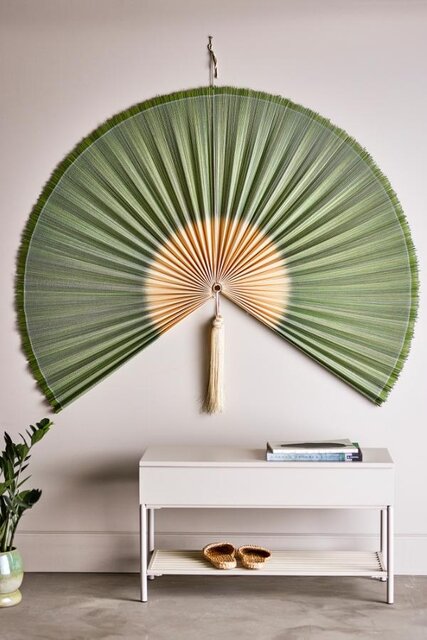 Bloomingville Decorazione murale Jaime verde 145x110cm Bloomingville Decorazione murale Jaime verde 145x110cm