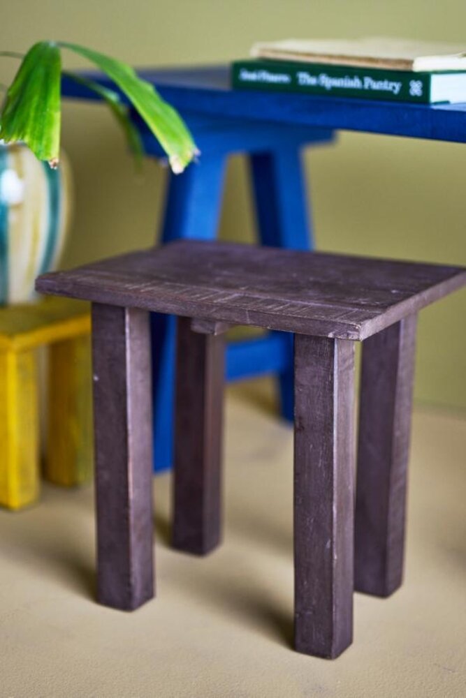 Bloomingville Porir pidestall brun