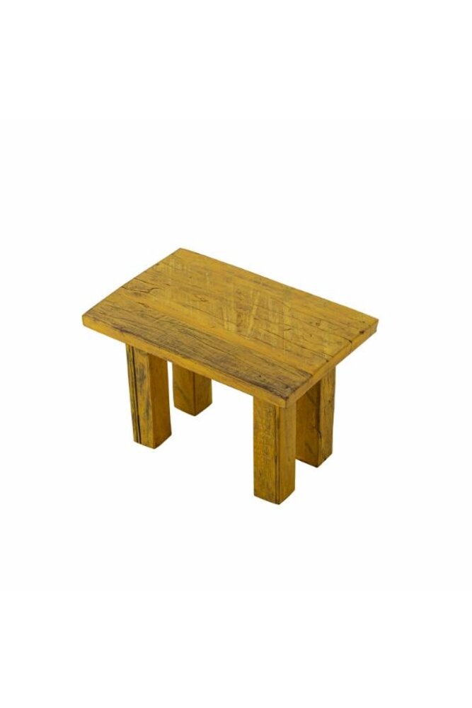 Bloomingville Porir pedestal geel
