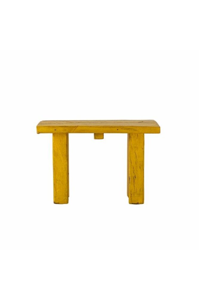 Bloomingville pedestal Porir amarillo